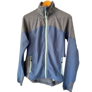 Mountain Hardwear Windbreaker 2 Tone Gray and Blue Size Medium
